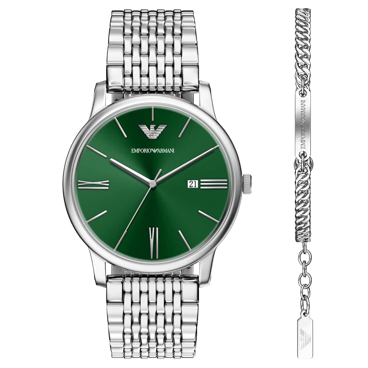 Armani Машки Накит Нараквица AR80087SET