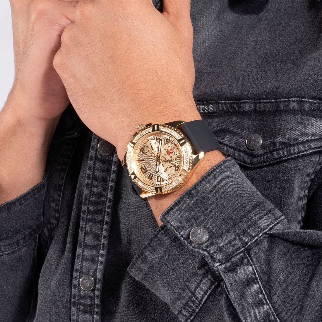 Guess Машки Часовник GUGW0379G2 2