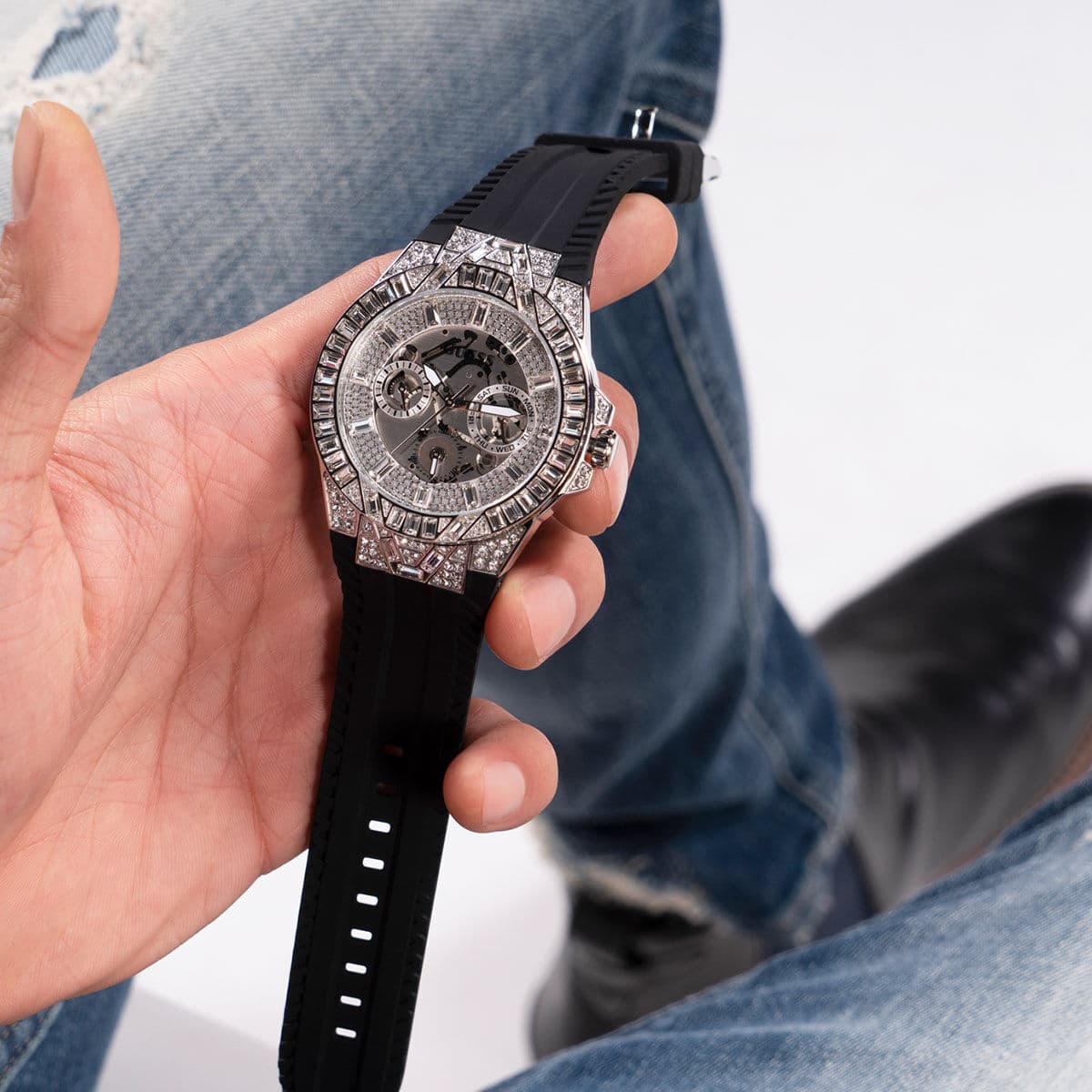 Guess Машки Часовник GUGW0498G1 8