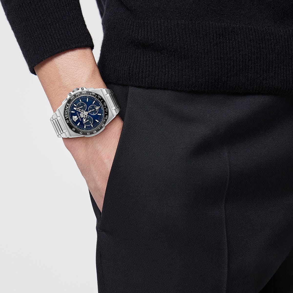 Versace Машки Часовник VRSCVE7H00423 3