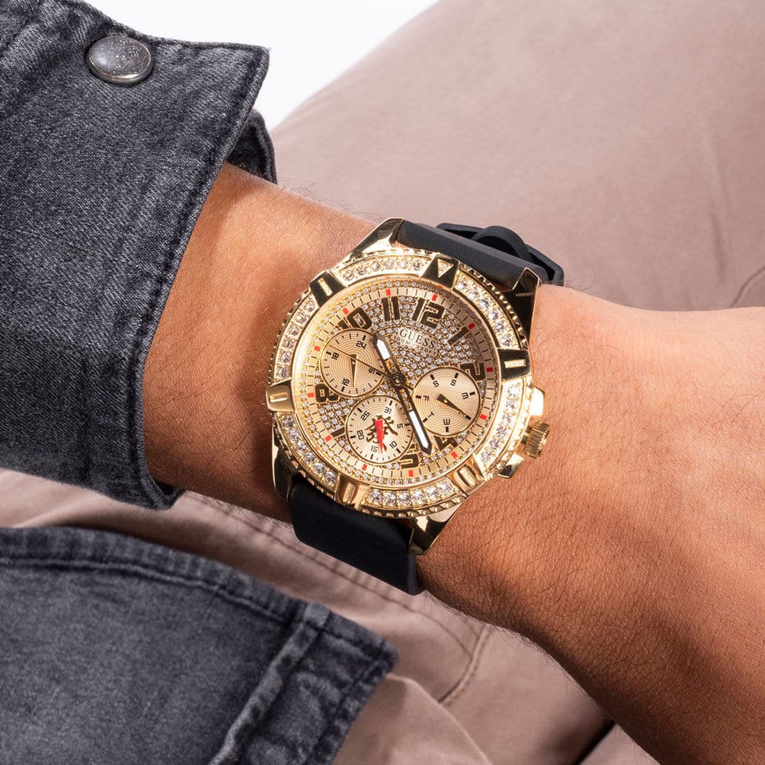 Guess Машки Часовник GUGW0379G2 8
